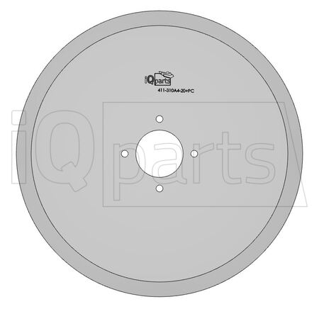 Disque 411-310A4 460X5mm