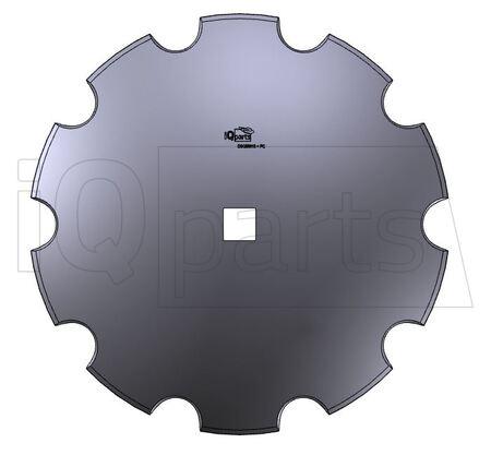 Disque DSQ06615 D660X6,5 notched 