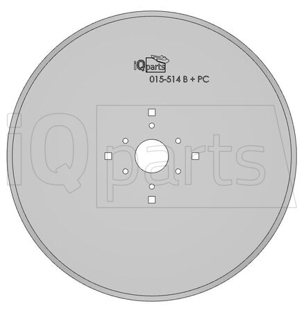 Disque 015-014B  381x4mm