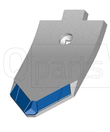 Scharspitze 337 4387 120x15mm Diamant